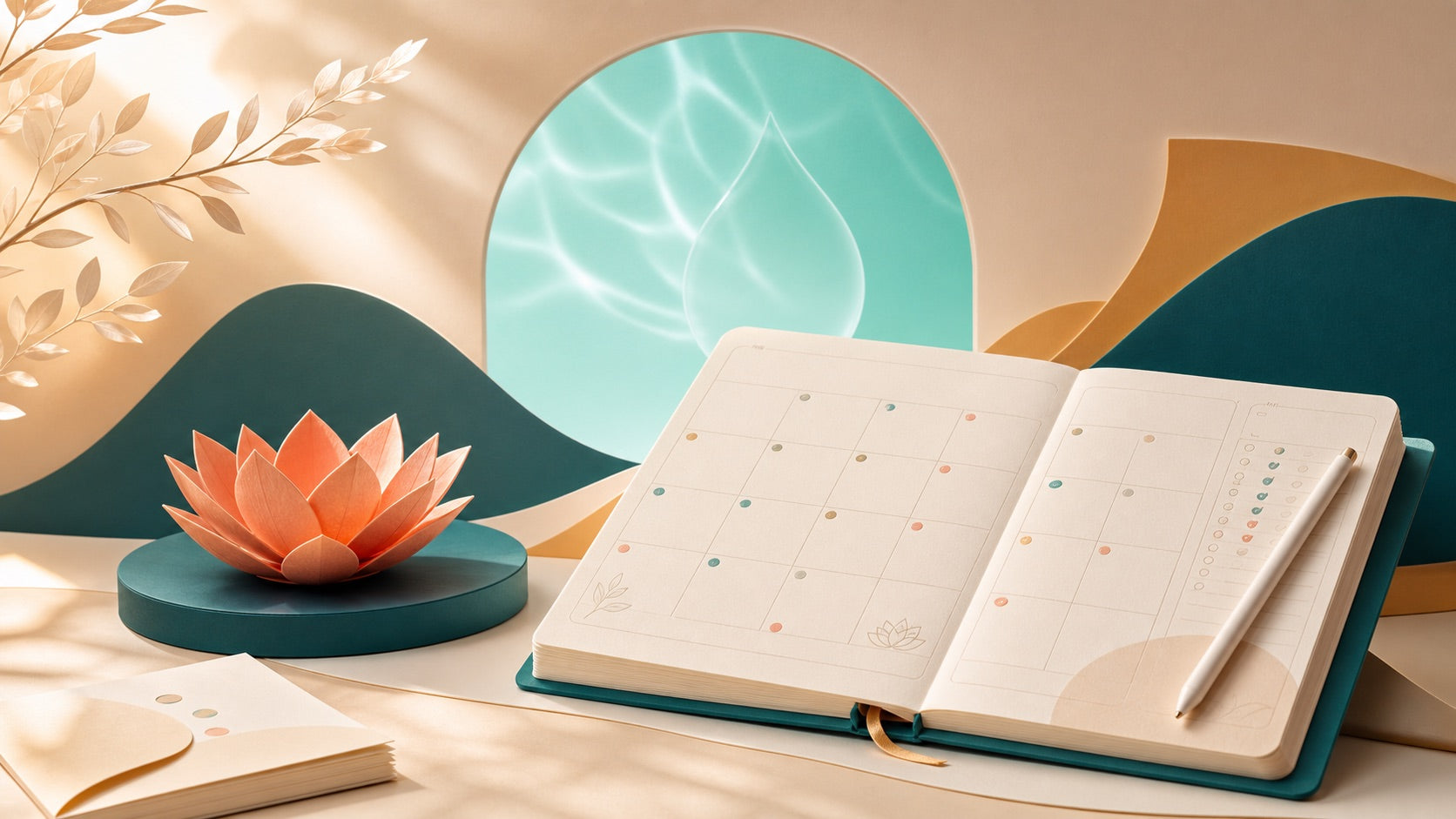 Premium Conscious Drops planners and trackers