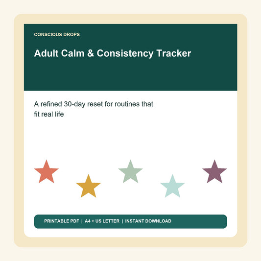 Adult Calm & Consistency Tracker