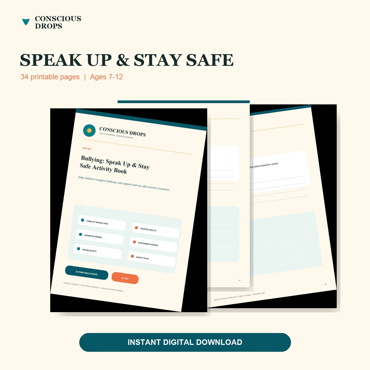 Bullying: Speak Up & Stay Safe Activity Book