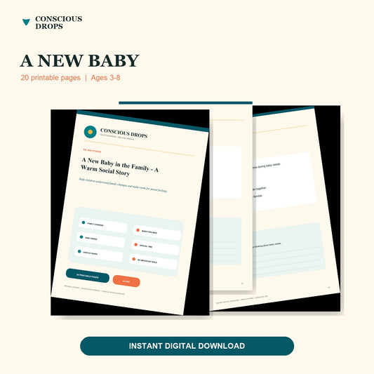 Ein neues Baby in der Familie – Eine herzliche soziale Geschichte