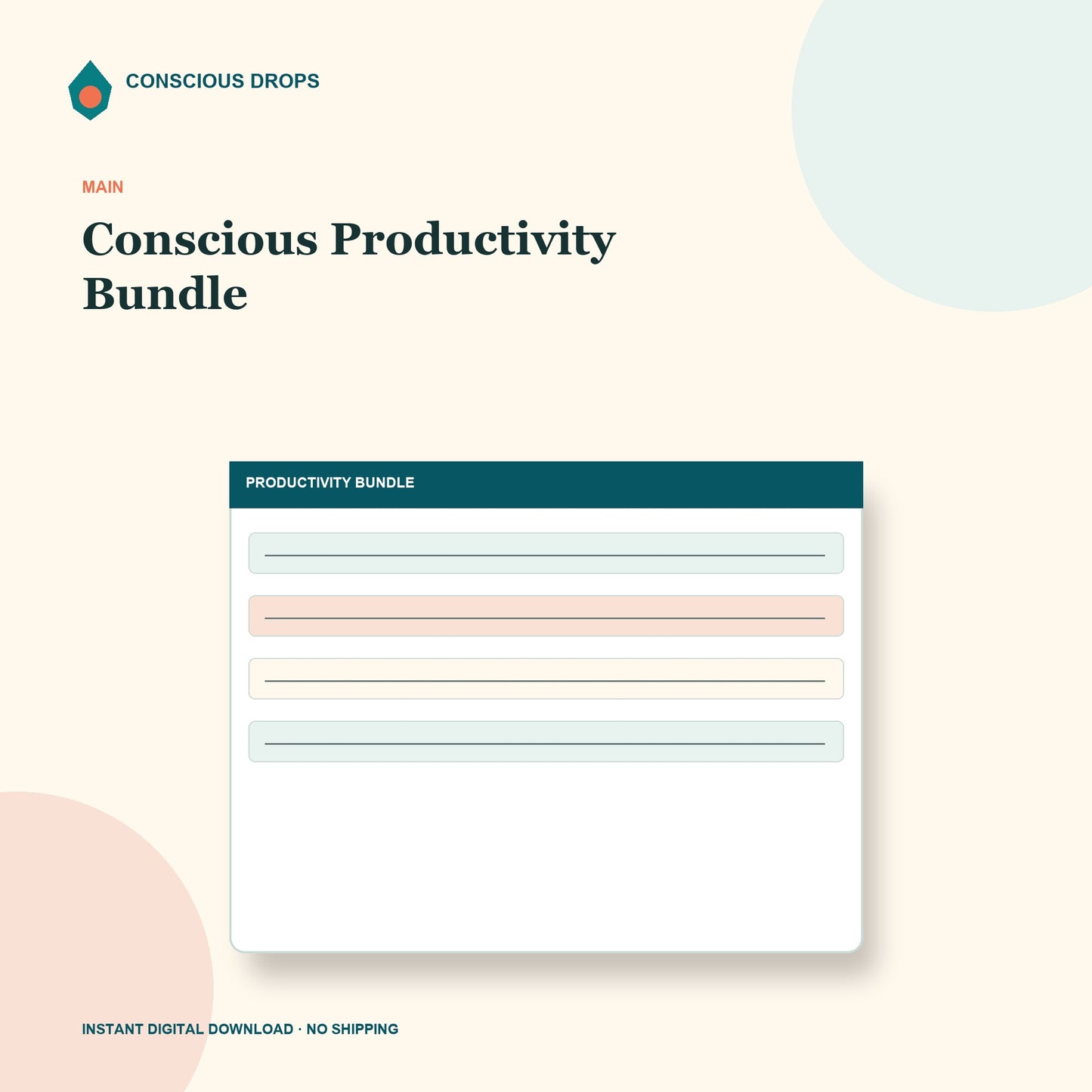 Conscious Productivity Bundle