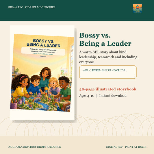 Bossy vs. Being a Leader - Kids SEL Storybook