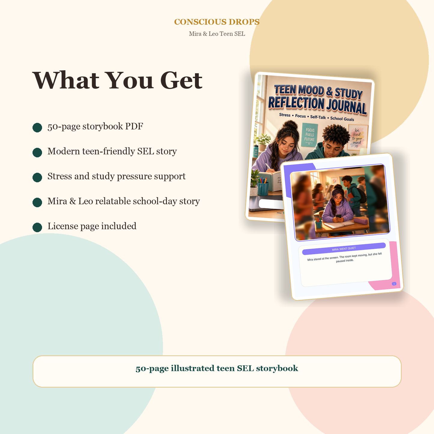 Teen Mood & Study Reflection Storybook