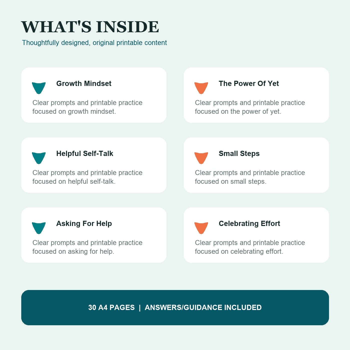 Making Mistakes & Trying Again Activity Book