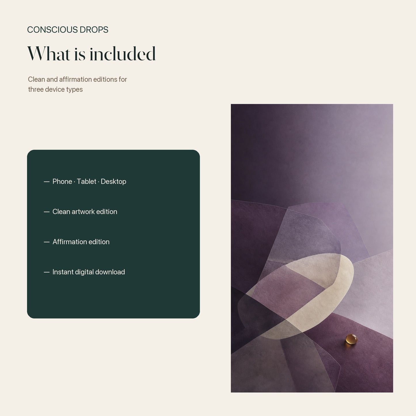 Violet Interval Premium Wallpaper Pack — Phone, Tablet & Desktop
