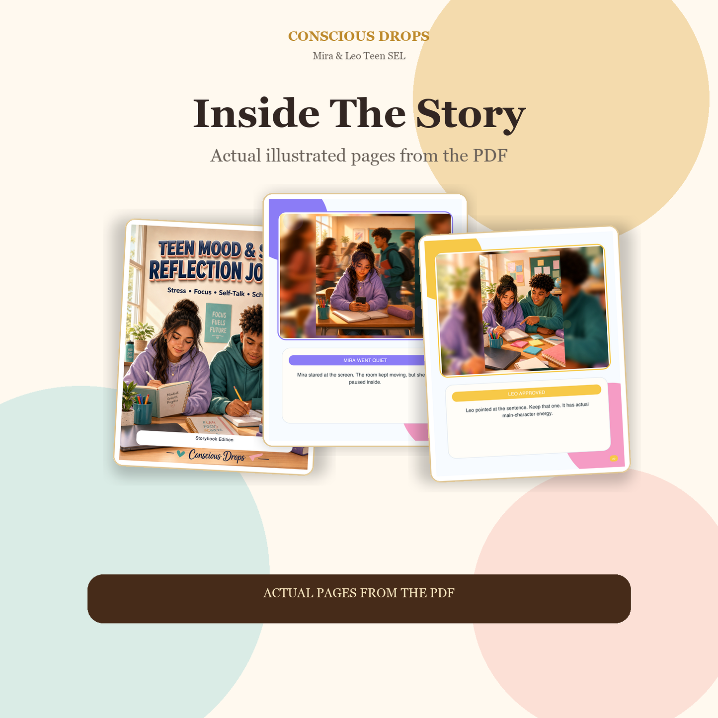 Teen Mood & Study Reflection Storybook