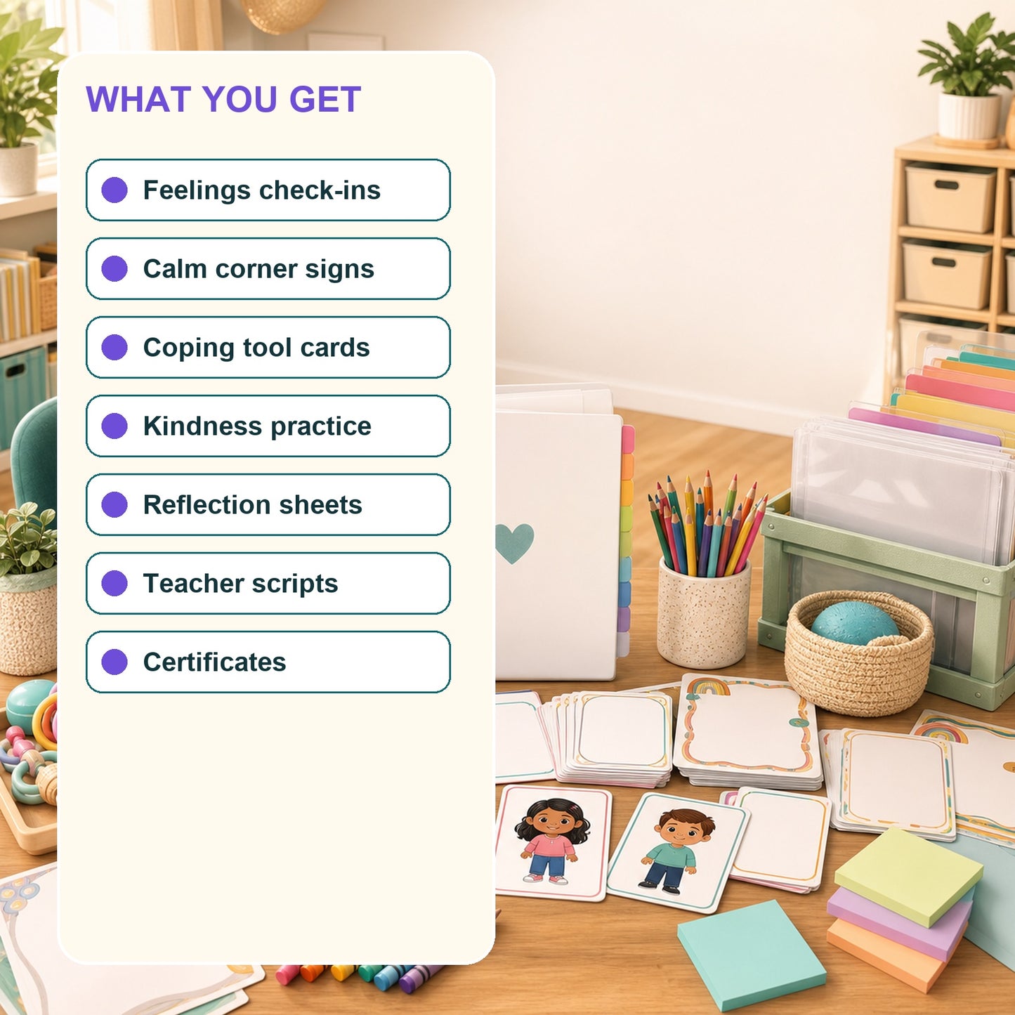 Teacher SEL Starter Bundle Collection - Mini Pack + Starter Kit + Premium Toolkit