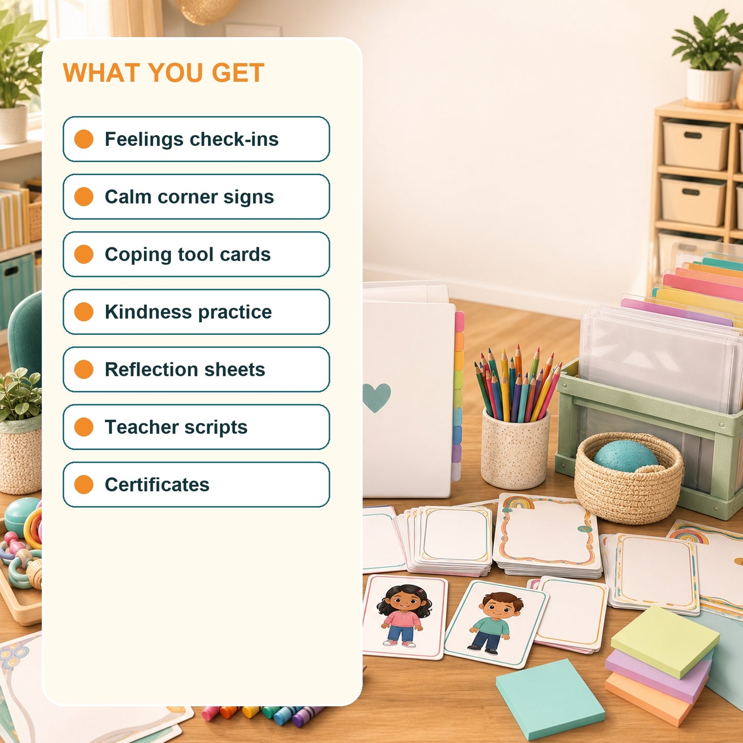 Teacher SEL Starter Bundle Collection - Mini Pack + Starter Kit + Premium Toolkit