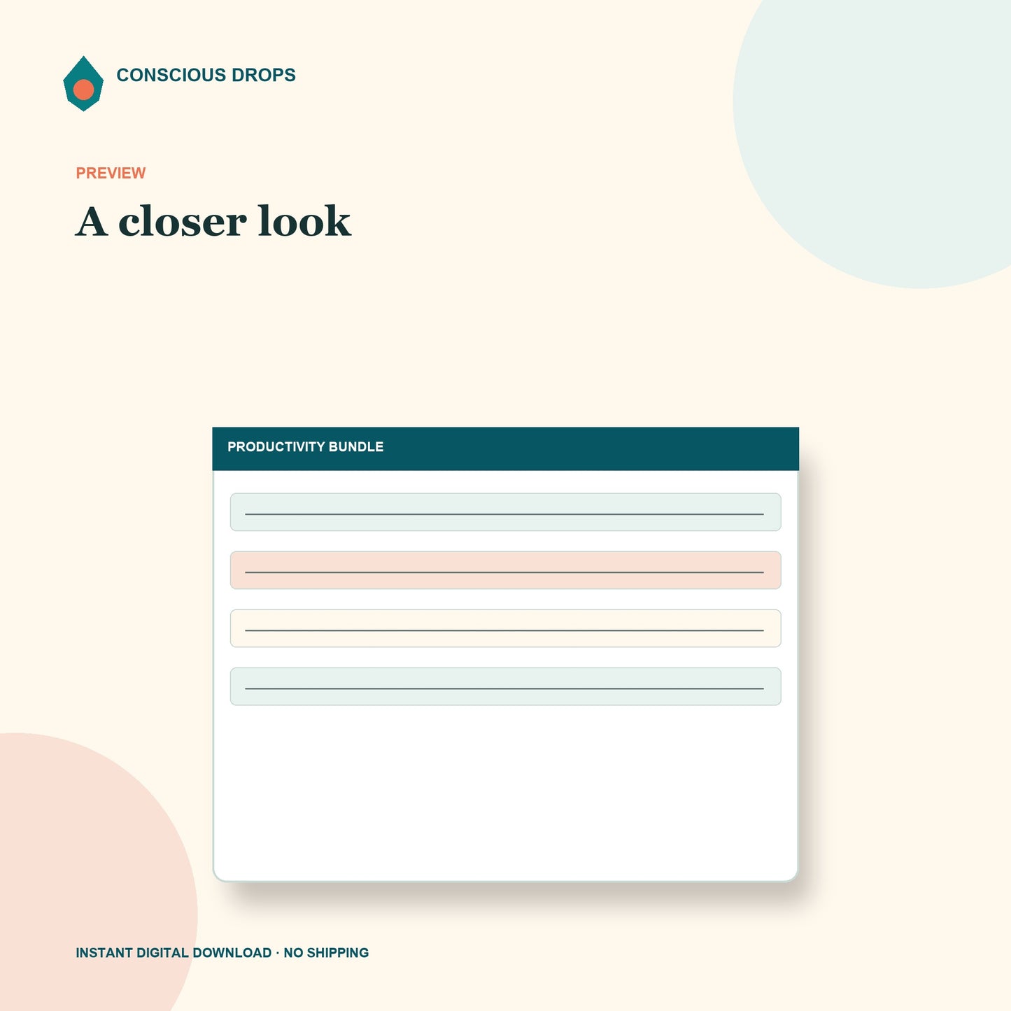 Conscious Productivity Bundle