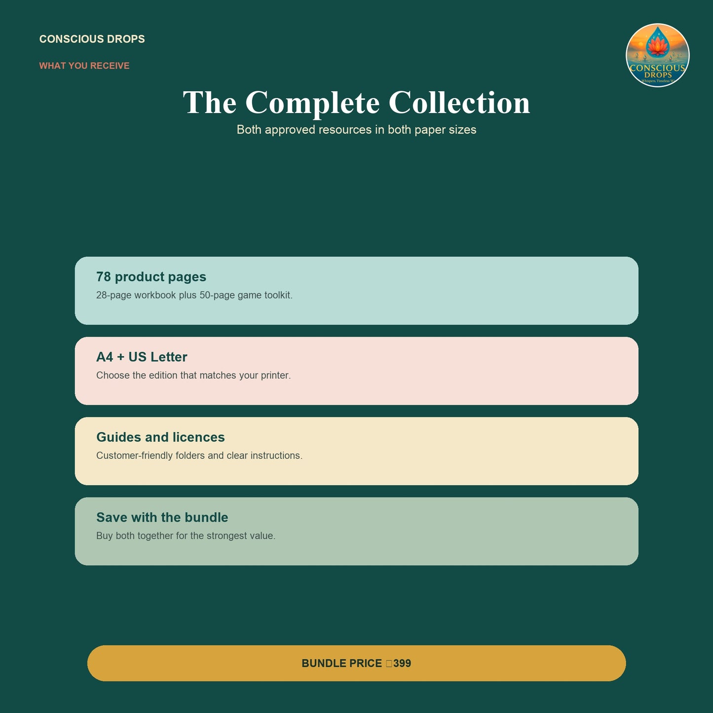 Complete Healthy Habits Bundle Ages 5-8 - Workbook + Game Toolkit