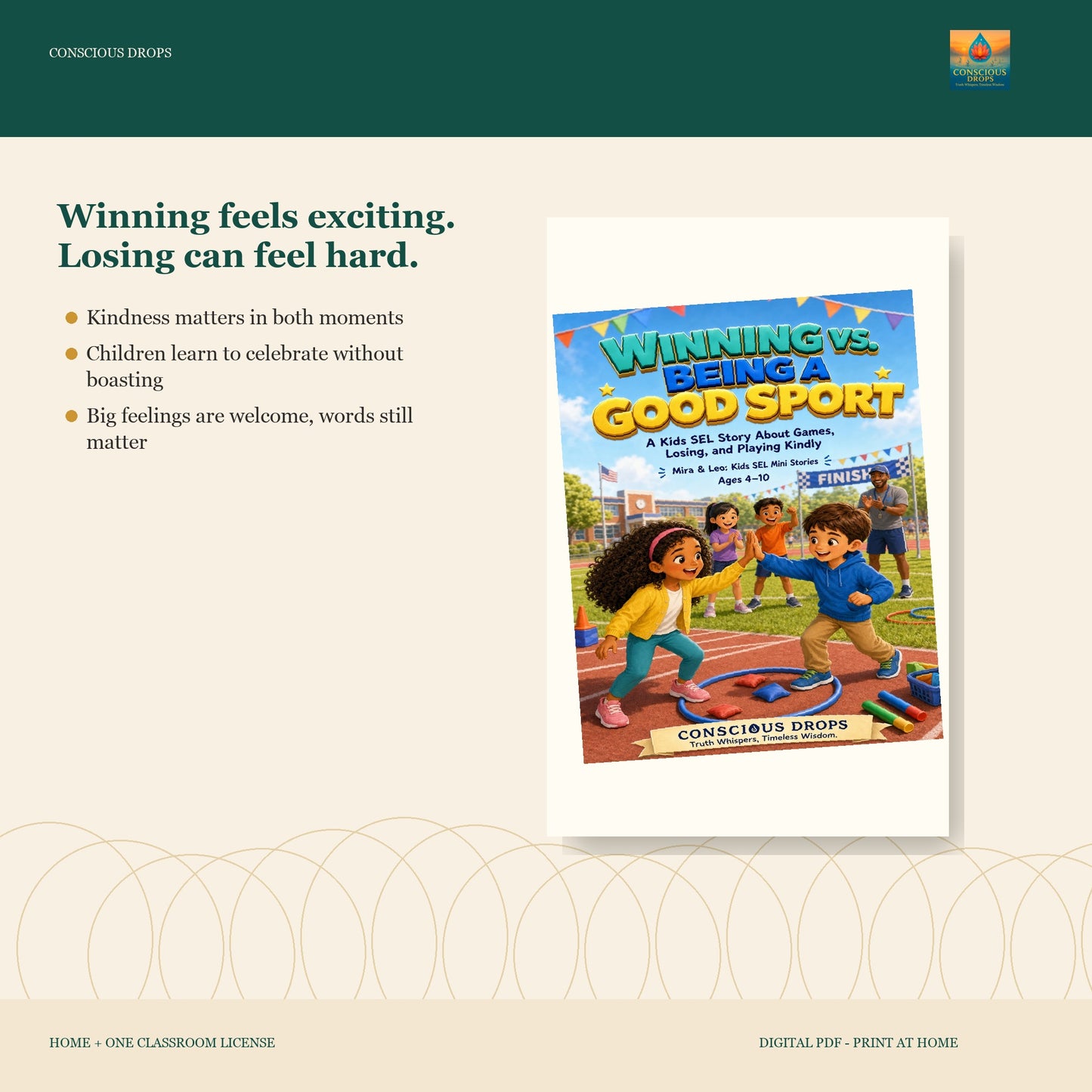 Winning vs. Being a Good Sport — Kids SEL Storybook