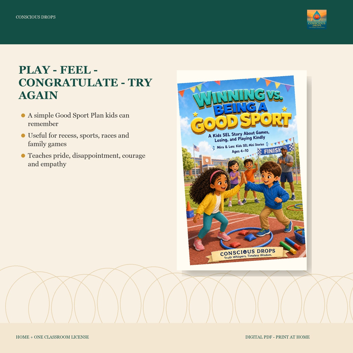 Winning vs. Being a Good Sport — Kids SEL Storybook