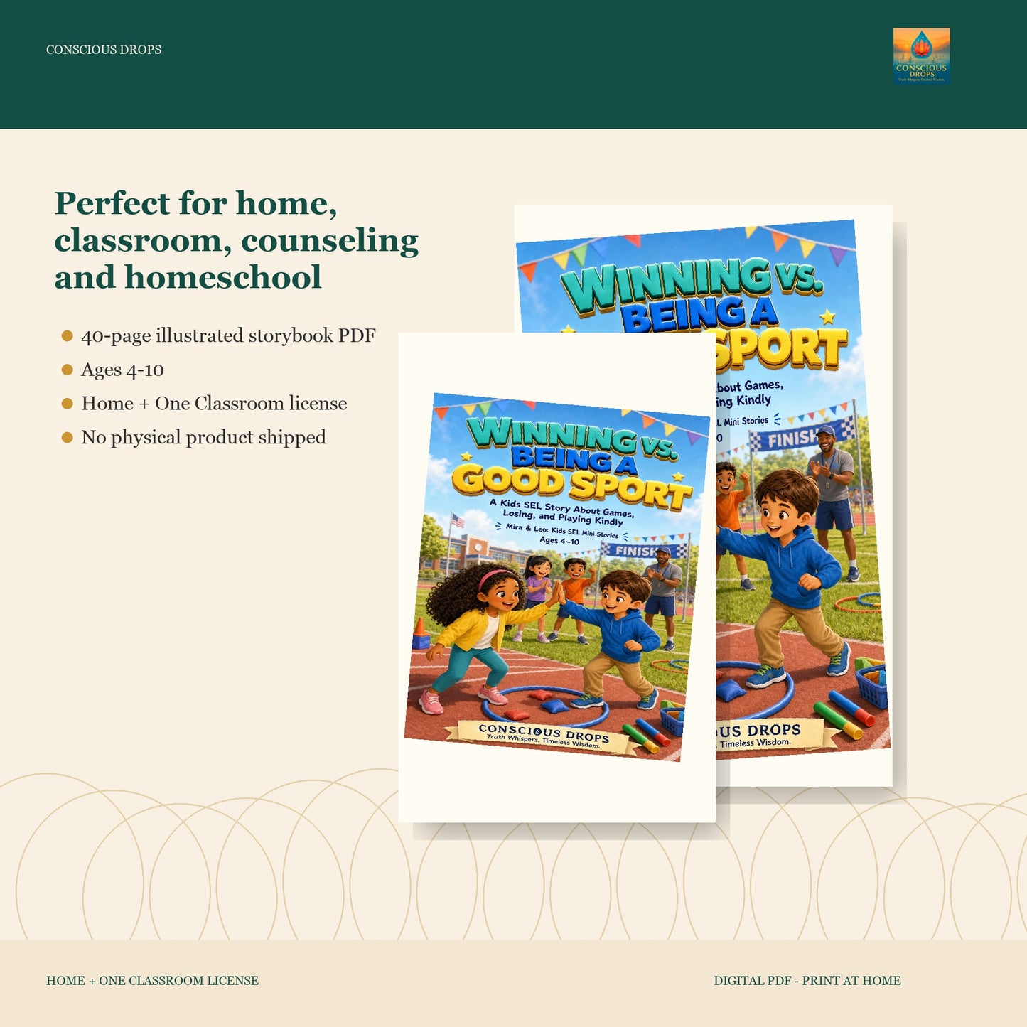 Winning vs. Being a Good Sport — Kids SEL Storybook