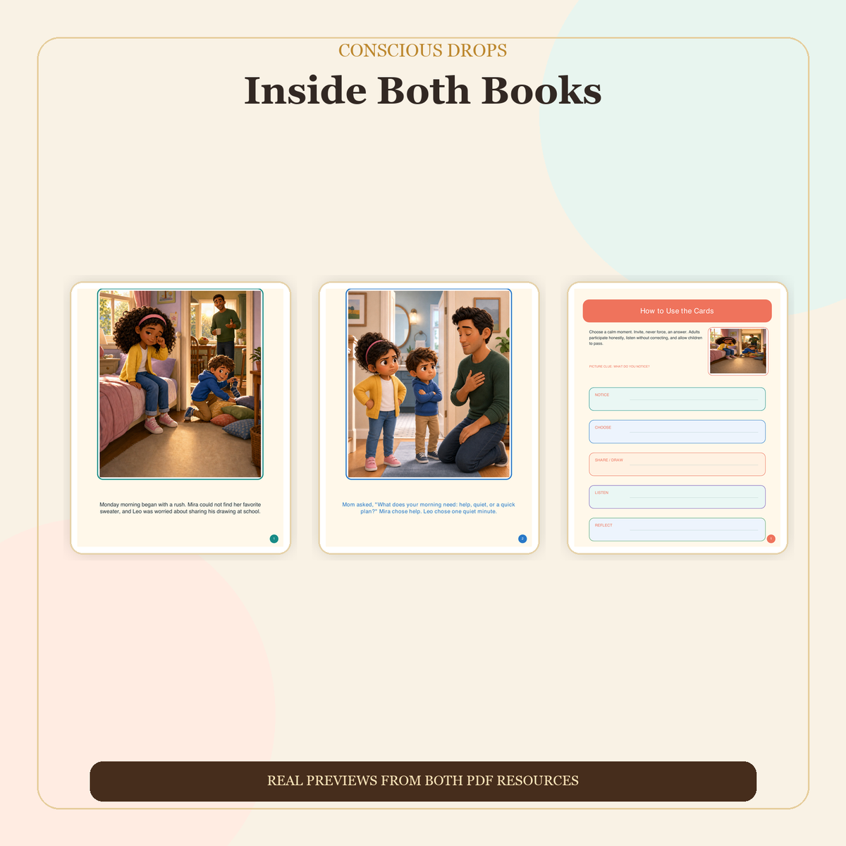 The Parent-Child Connection Bundle — Illustrated SEL Storybook + 40-Page Conversation Activity Book