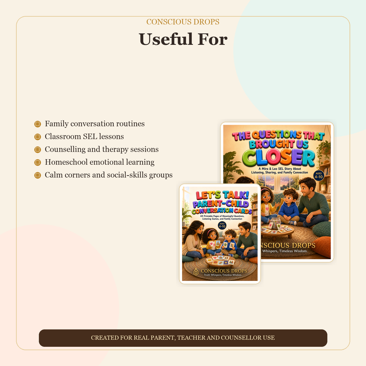The Parent-Child Connection Bundle — Illustrated SEL Storybook + 40-Page Conversation Activity Book