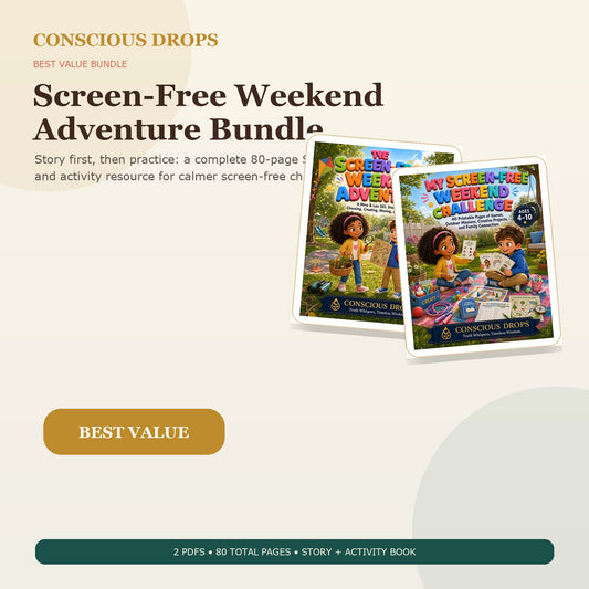 Screen-Free Weekend Adventure Bundle — Storybook + 40-Page Activity Book