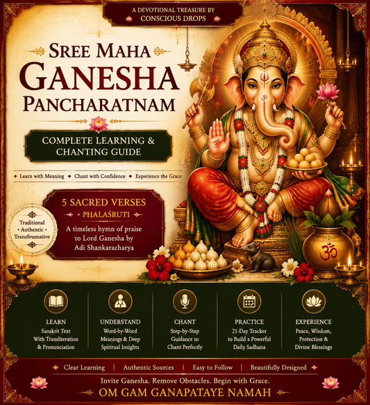 Sree Maha Ganesha Pancharatnam — Complete Learning & Chanting Guide