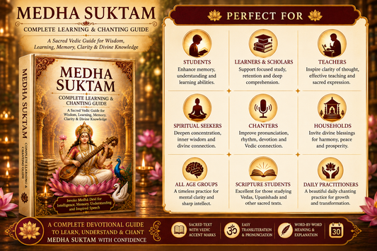 Medha Suktam — Complete Learning & Chanting Guide || A Sacred Vedic Guide for Wisdom, Learning, Memory, Clarity & Divine Knowledge