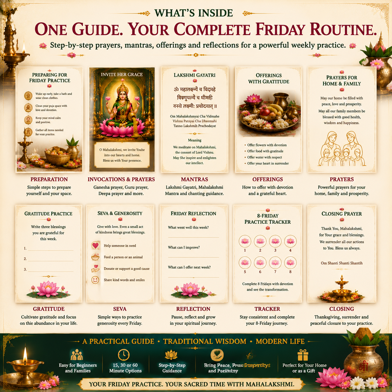 Friday Lakshmi Practice - Complete Learning & Chanting Guide PDF