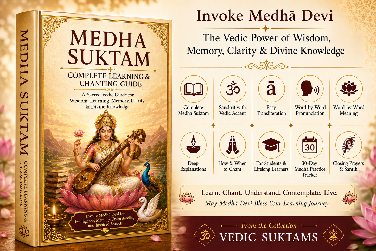 Medha Suktam — Complete Learning & Chanting Guide || A Sacred Vedic Guide for Wisdom, Learning, Memory, Clarity & Divine Knowledge