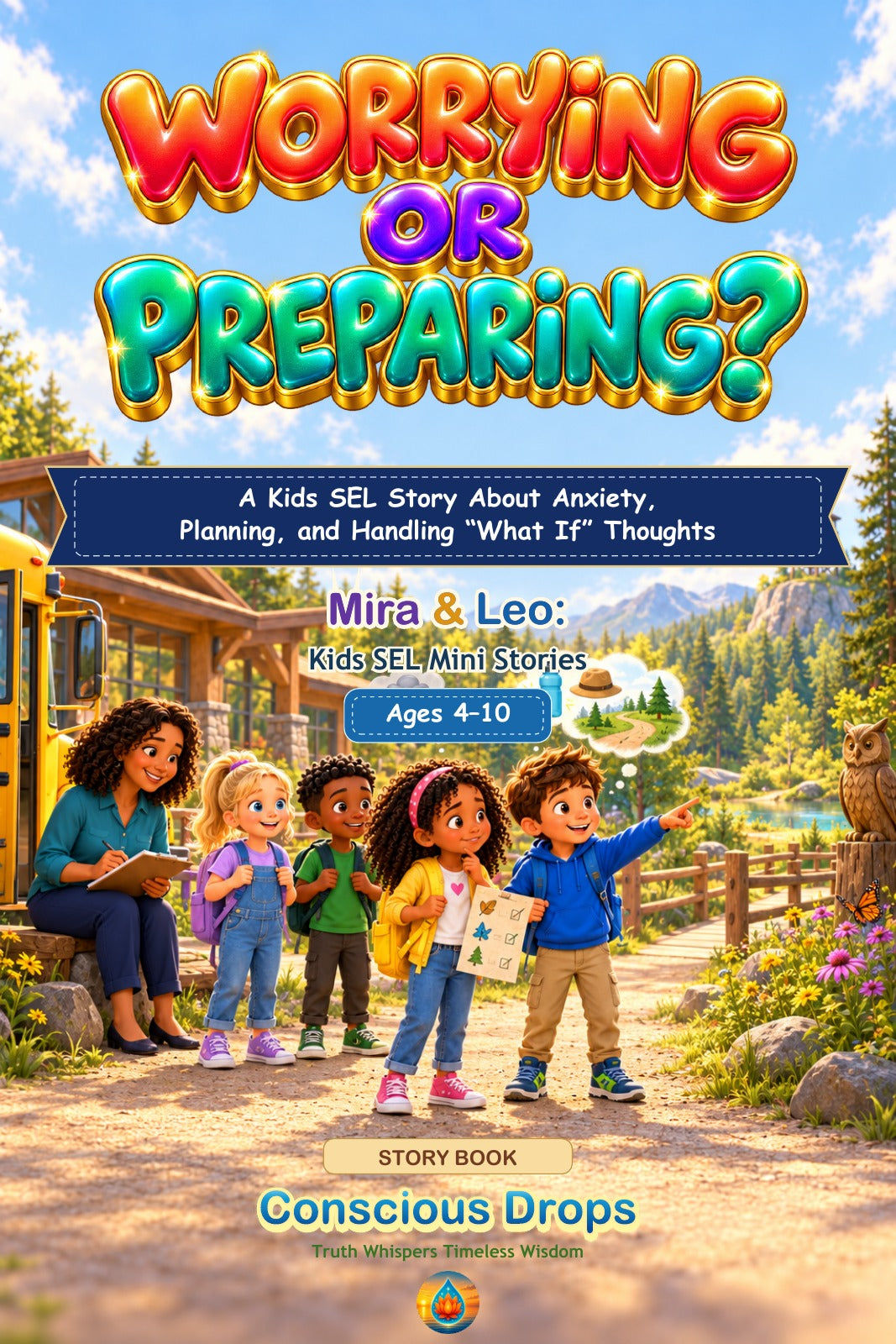 Worrying or Preparing? | A Kids SEL Story About Anxiety, Planning, and Handling What If Thoughts | 69-Page PDF
