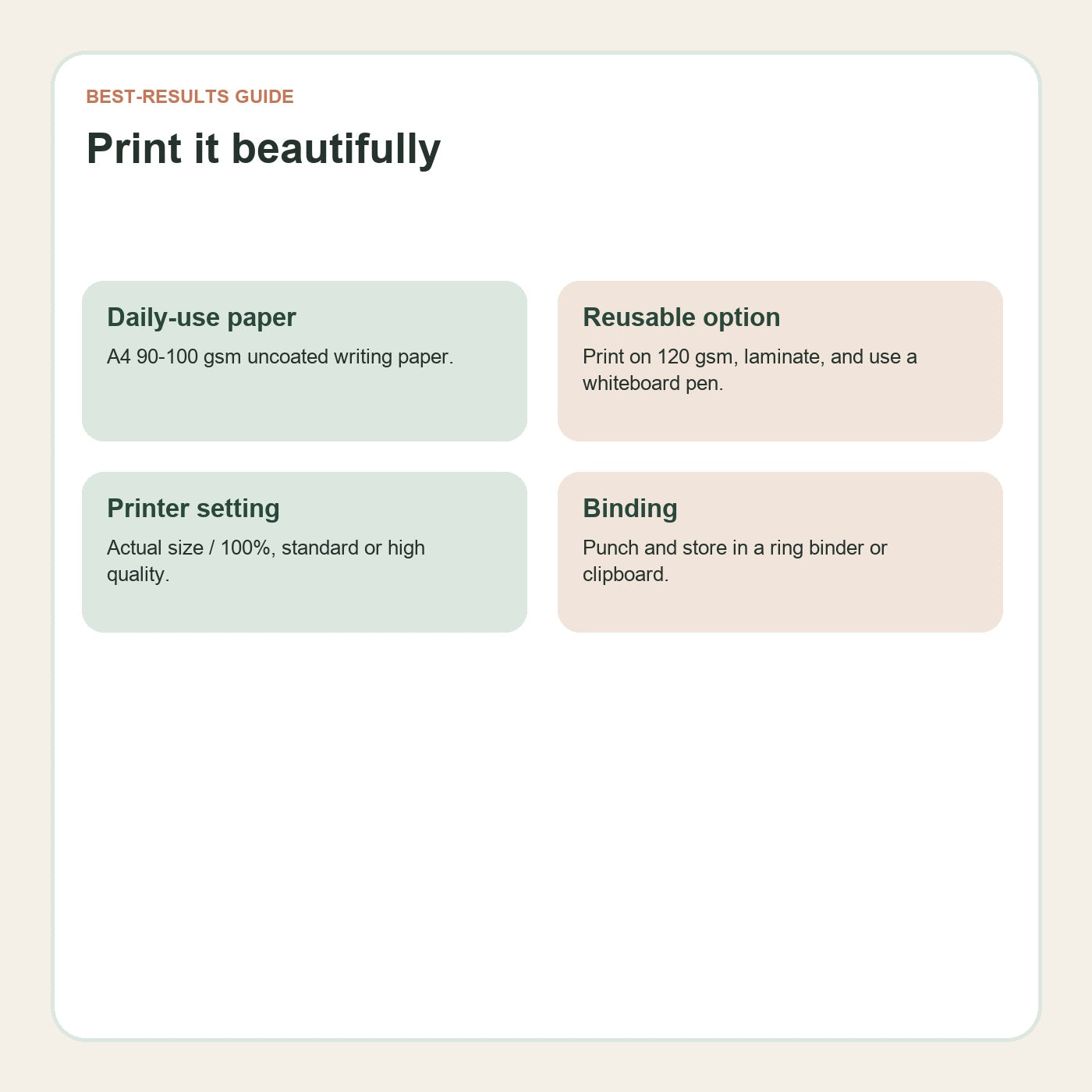 Free Small Business Printable Starter Kit - Orders, Expenses & Planning